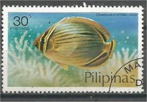 PHILIPPINES, 1978, CTO 30s, Fish Scott 1379