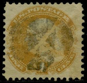 #112 VF USED WITH FANCY CANCEL CV $150.00 BQ3051