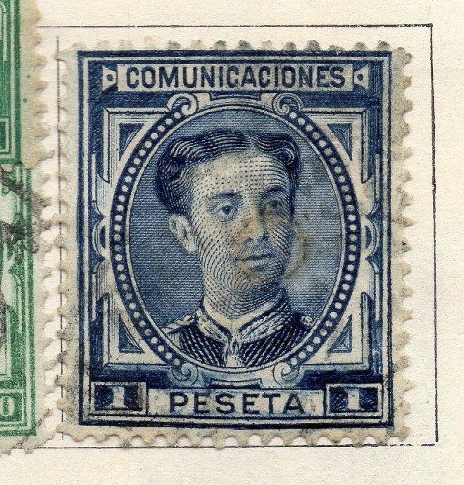 Spain 1875-76 Early Issue Fine Used 1P. 265394