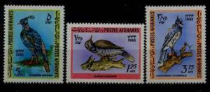 Afghanistan 707-09 MNH Birds SCV14.25