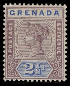 GRENADA QV SG51, 2½d mauve & ultramarine, M MINT. Cat £13.