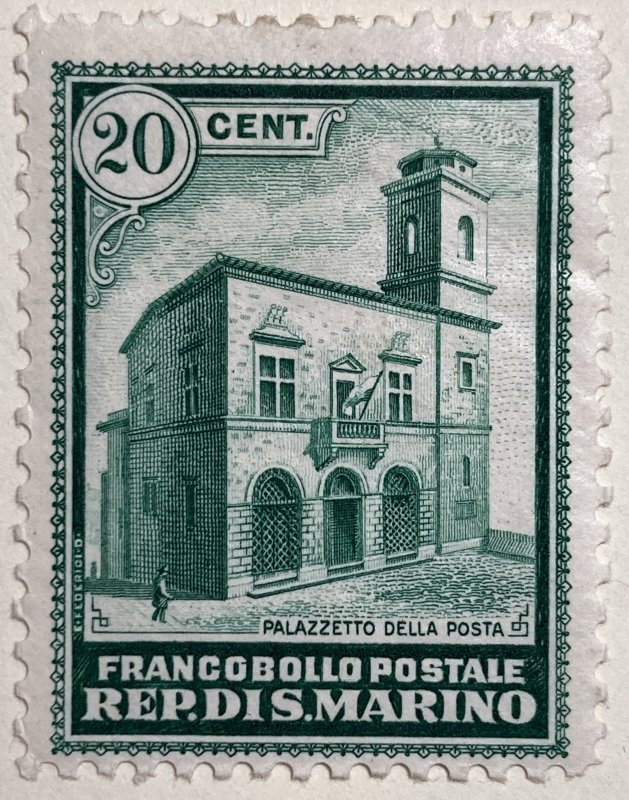 AlexStamps SAN MARINO #134 VF Mint