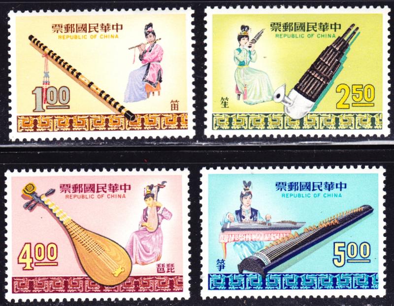 China Scott 1600-1603  complete set  F to VF mint OG NH.