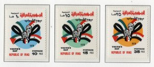 Iraq 838-40  MH    BIN $1.50