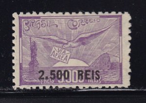 Brazil Scott # C28 VF OG mint lightly hinged nice color scv $ 27 ! see pic !