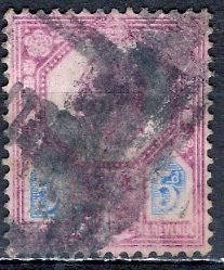 Great Britain; 1902: Sc. # 134: Used Single Stamp