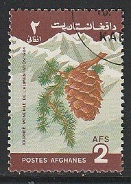 1984 Afghanistan - Sc 1111 - used VF - 1 single - UN world food day