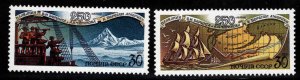 Russia Scott 6019-6020  Voyages set  MNH**  1991