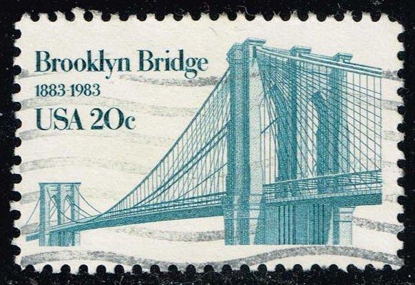 US #2041 Brooklyn Bridge; Used (0.25)