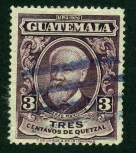 Guatemala 1929 #236 U SCV(2018)=$0.25