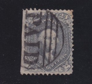 US 70b 24c Washington Used F-VF appr w/ Boston 'Paid' Cancel SCV $865