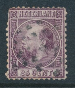 Netherlands - 1867 Definitive William III  Mi 11 Sc 11 Used