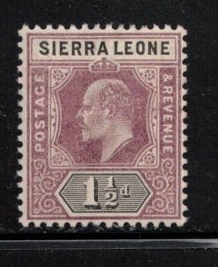 SIERRA LEONE  Scott # 66 MH - KEVII