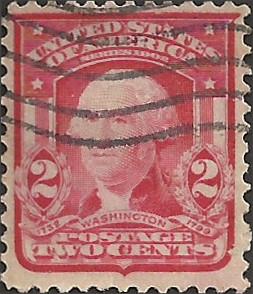 # 319k Scarlet Used George Washington Type II