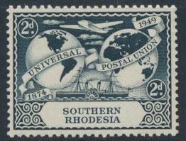 Southern Rhodesia  SG 68  SC# 71 Mint  Light Hinged UPU 1949  see scan 