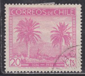 Chile 188 Coquito Palm Trees 1936