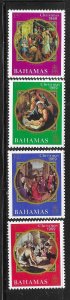 Bahamas 1969 Christmas Sc 294-297 MNH A2421