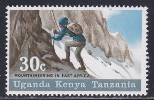Kenya Uganda Tanganyika # 181, Mountain Climber, NH