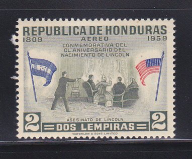 Honduras C299 MH Flags (A)