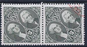 US #2592, Pair, Used, High Demonination.