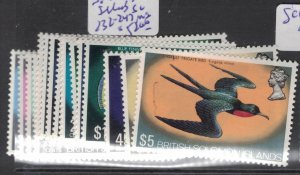 British Solomon Islands SC 232-247 MOG