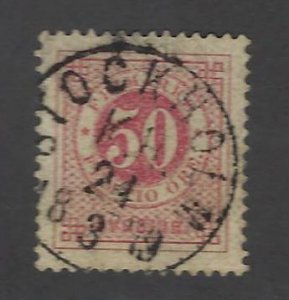 Sweden SC#36 Used F-VF...Worth a Close look!!