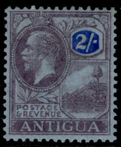 ANTIGUA GV SG58, 2s purple & blue/blue, M MINT. Cat £13.