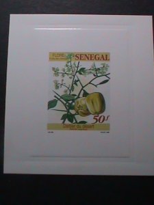 ​SENEGAL-1992 SC#1033 FRUIT BEARING PLANTS-DELUXE PROOF SHEET MNH VERY FINe
