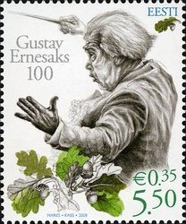 Estonia 2008 #586 MNH. Composer
