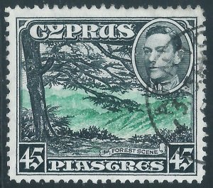 Cyprus, Sc #153, 45pi Used