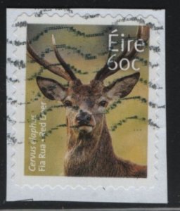 Ireland 2013 used Sc 1992 60c Red deer, on piece