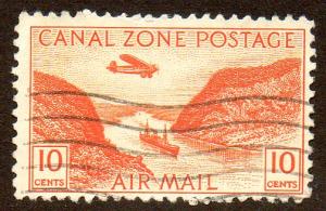 Canal Zone  Scott  C9  Used