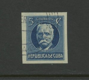 CUBA 282, 1926 CALIXTO GARCIA, USED (cu854h)
