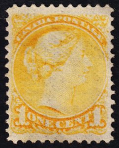Canada Scott 35 (1870) Mint H F-VF, CV $50.00 C