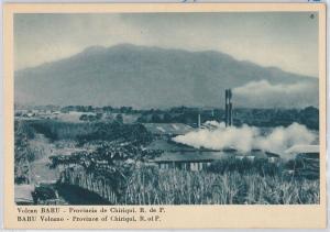 PANAMA  -  POSTAL HISTORY - POSTAL STATIONERY CARD  - VULCANO