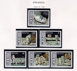 Rwanda set      951 - 956     MNH OG