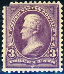 U.S. #253 MINT Damaged Corner 