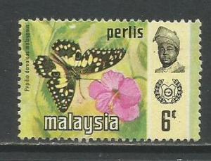 Malaya-Perlis   #50  MLH  (1971)  c.v. $1.25