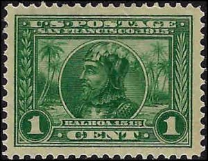 397 Mint,OG,HR... SCV $15.00... XF/Superb