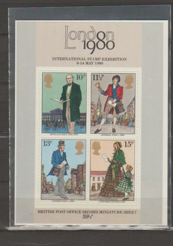 Great Britain SG MS1099 miniature sheet  Mint in original Packing