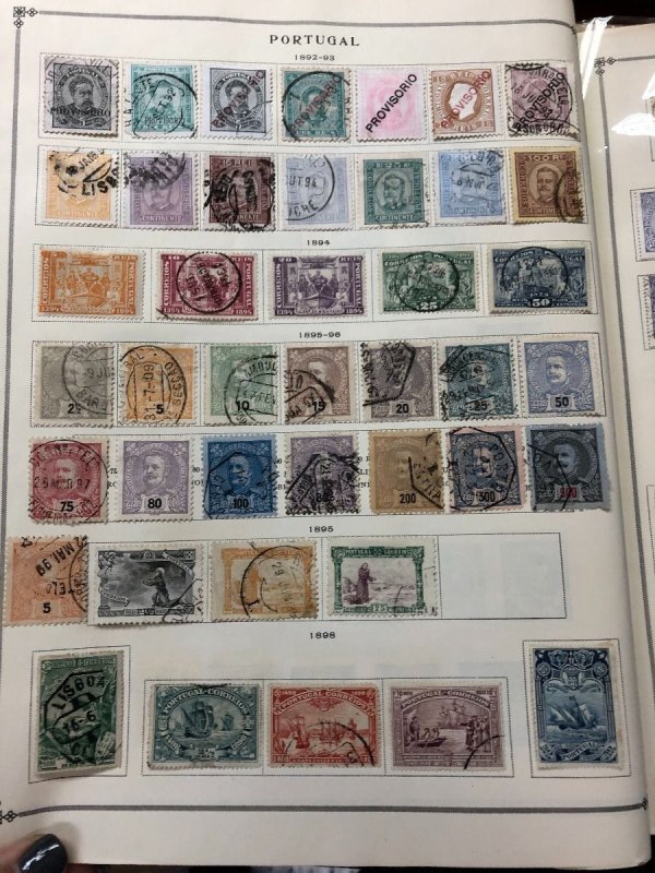 INTERNATIONAL COLLECTION IN SCOTT ALBUM – PORTUGAL TO RUSSIA – 423335