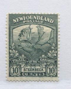 Newfoundland 1919 Caribou 10 cents mint no gum
