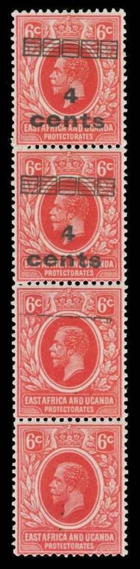 East Africa and Uganda Protectorate Scott 62c Gibbons 64d Mint Stamp