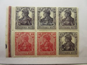 GERMANY H-Blatt Michel: HB 21, MINT HINGED, Lot32 Cat €90
