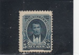 Ecuador  Scott#  46  MH  (1894 Vicente Rocafuerte)