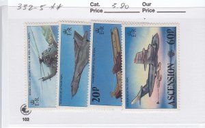 Ascension 332-5 RAF Aircraft mnh