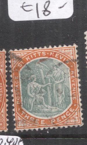 St Kitts & Nevis SG 18 VFU (2dms)