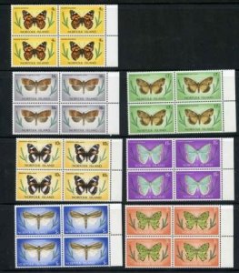 Norfolk Island 1976-77 201 - 217 NH Block of 4