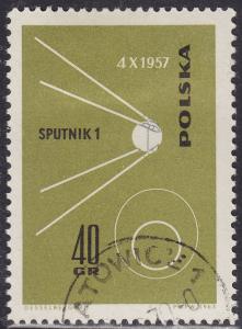 Poland 1179 The Conquest of Space 40GR 1963