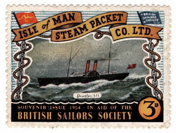 (I.B) Cinderella Collection : Isle of Man Steam Packet 3d (Douglas I)